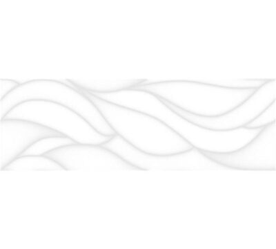 Sigma плитка настенная белый рельеф 17-10-00- 20x60 laparet
